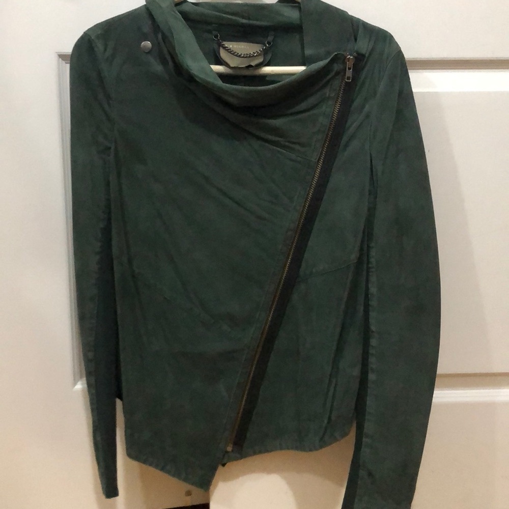 New Muubaa asymmetrical women’s jacket Sz 8